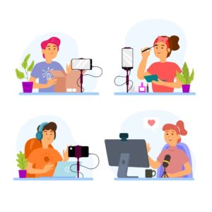 Criadores de conteúdo